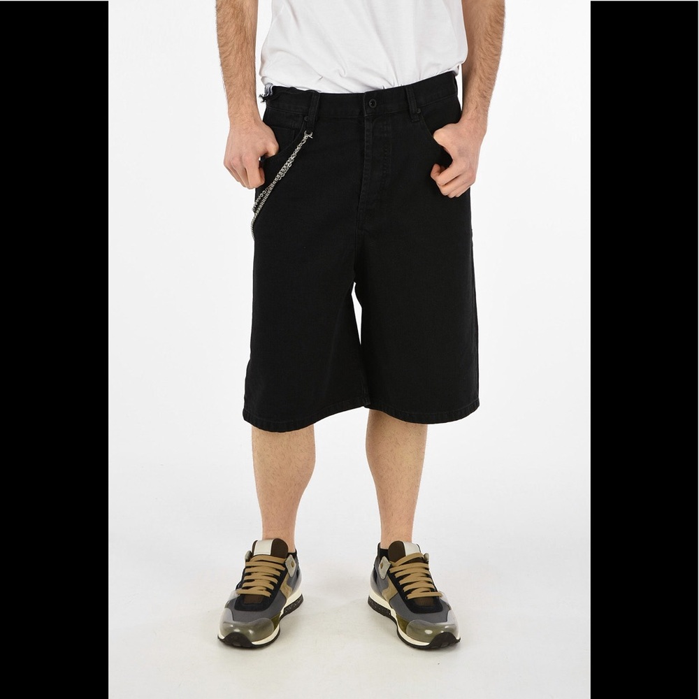 Diesel Black Men’s Jean Shorts